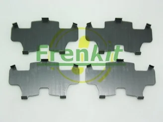 Комплект протискрипних пластин (передніх) Toyota Corolla 01-08/Prius 03-09/Yaris 99-05 FRENKIT 940114