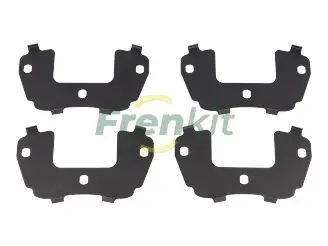 Комплект протискрипних пластин (передніх) VW Sharan/Tiguan 07- FRENKIT 940163 (фото 1)