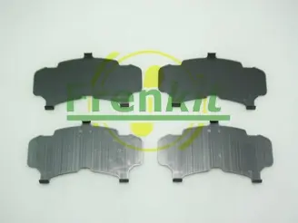Комплект протискрипних пластин (передніх) Nissan Qashqai/X-Trail 07-14 FRENKIT 940170 (фото 1)