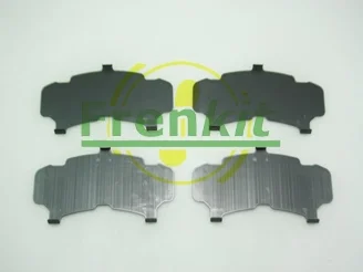 Комплект протискрипних пластин (передніх) Nissan Qashqai/X-Trail 07-14 FRENKIT 940170