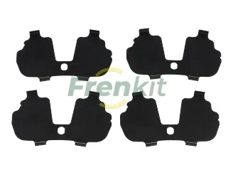 Комплект протискрипних пластин (задніх) MB E-class (W212) 09-15 FRENKIT 940181