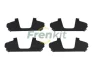 Комплект протискрипних пластин (передніх) VW T4 1.8/1.9D 90-95 FRENKIT 940188 (фото 1)