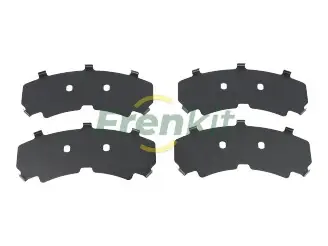 Комплект протискрипних пластин (передніх) Citroen Jumper/Fiat Ducato 06- (Brembo) FRENKIT 940214 (фото 1)