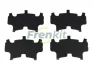 Комплект протискрипних пластин (передніх) Toyota Auris/Corolla 12-18 FRENKIT 940320 (фото 1)