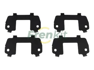 Комплект протискрипних пластин (передніх) Audi A4/A5 1.4/2.0 TFSI/TDI 15-20 FRENKIT 940383