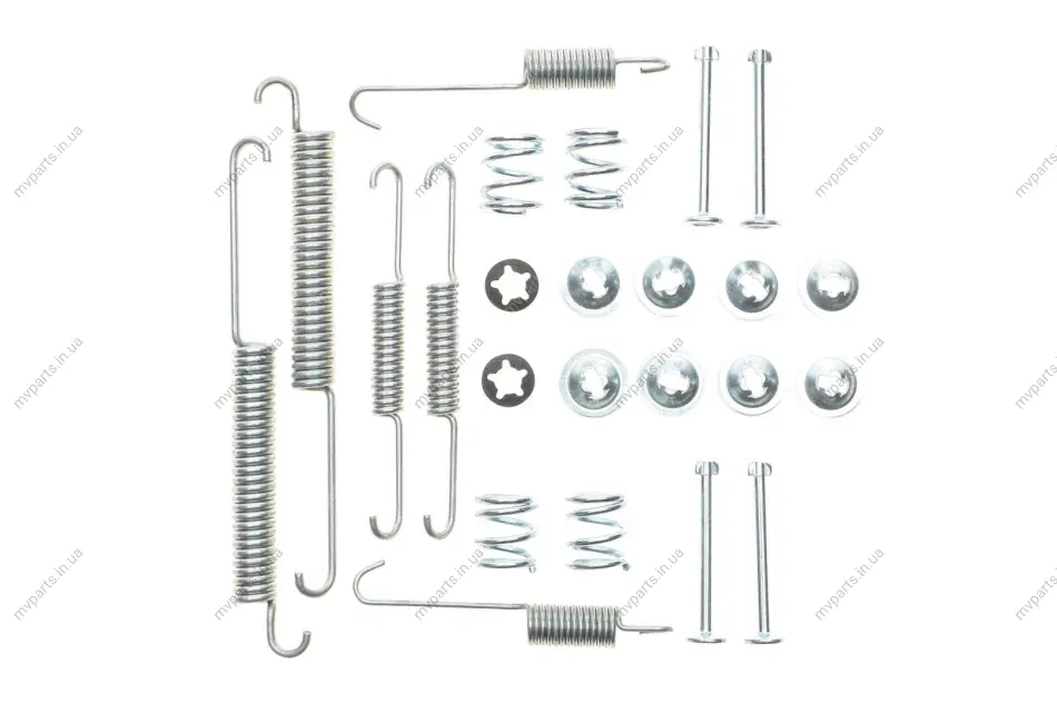 Комплект пружинок колодок ручника Renault Logan 1.4-1.6 05- (Lucas) FRENKIT 950678 (фото 1)