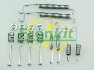 Комплект пружинок колодок ручника Renault Clio II/Logan/Peugeot 206/3008 98- FRENKIT 950830