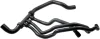 Патрубок радіатора Renault Megane II/Scenic II 1.9dCi (L) (к-кт) GATES Gates 05-2671 (фото 1)