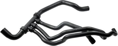 Патрубок радіатора Renault Megane II/Scenic II 1.9dCi (L) (к-кт) GATES Gates 05-2671