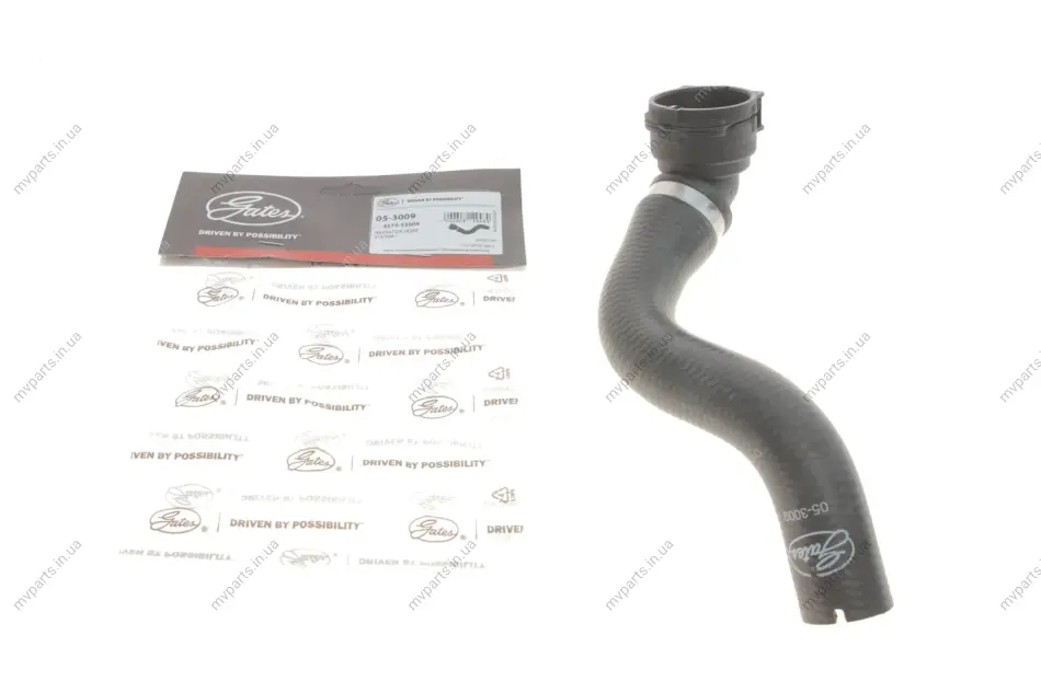 Патрубок радіатора Fiat Doblo 1.3 Multijet 10- GATES Gates 05-3009 (фото 1)
