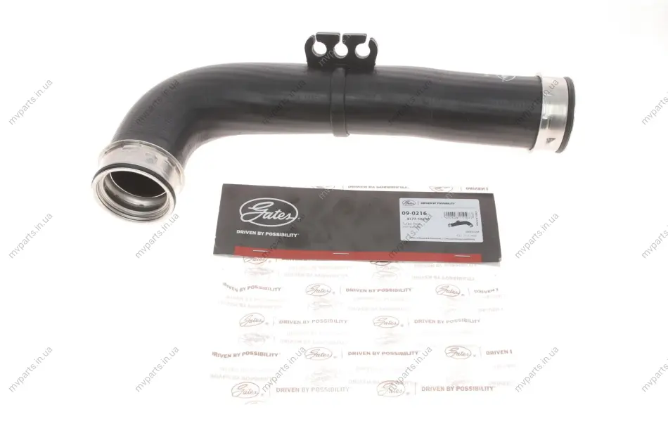 Патрубок інтеркулера (задній) (L) VW Golf V/Seat Leon 1.9TDI 03- GATES Gates 09-0216 (фото 1)