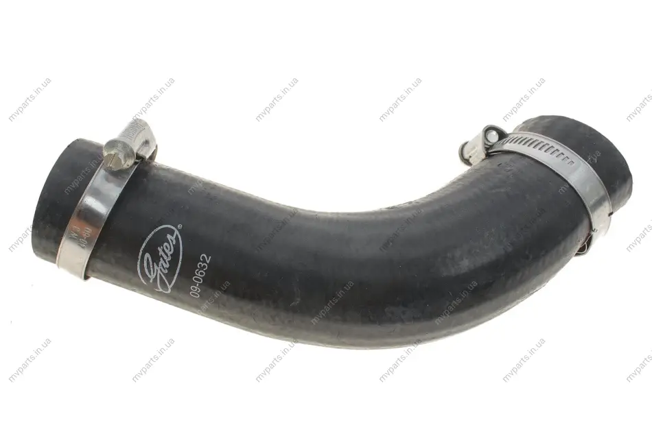 Патрубок інтеркулера Ford Transit 2.4 TDCI 06- (d=45mm/47.5mm/L=243mm) GATES Gates 09-0632 (фото 1)