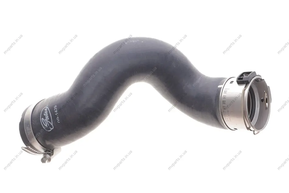 Патрубок інтеркулера Renault Kangoo 1.5 DCI 08- (довгий) GATES Gates 09-1429 (фото 1)
