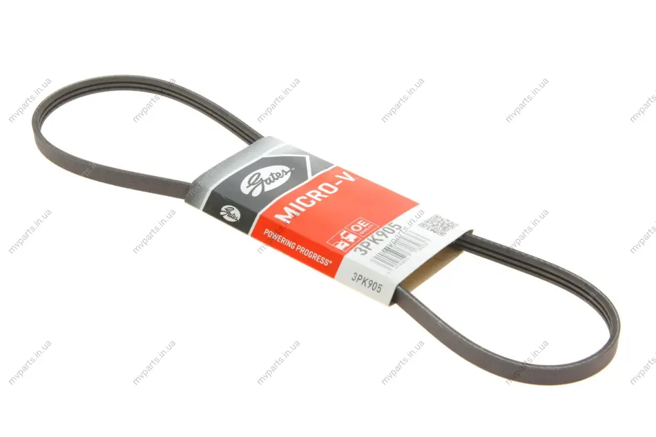Ремінь генератора Fiat Palio GATES Gates 3PK905 (фото 1)