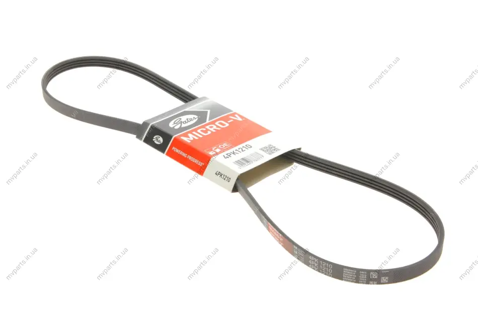 Ремінь генератора Great Wall C30/Florid/Haval/Voleex 1.5 08- GATES Gates 4PK1210 (фото 1)