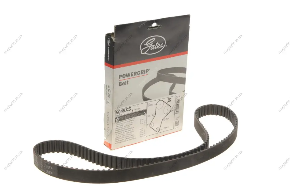 Ремінь ГРМ Citroen Jumper/Jumpy/Peugeot Expert 1.9D 94-11 (25.4x136z) GATES Gates 5049XS (фото 1)