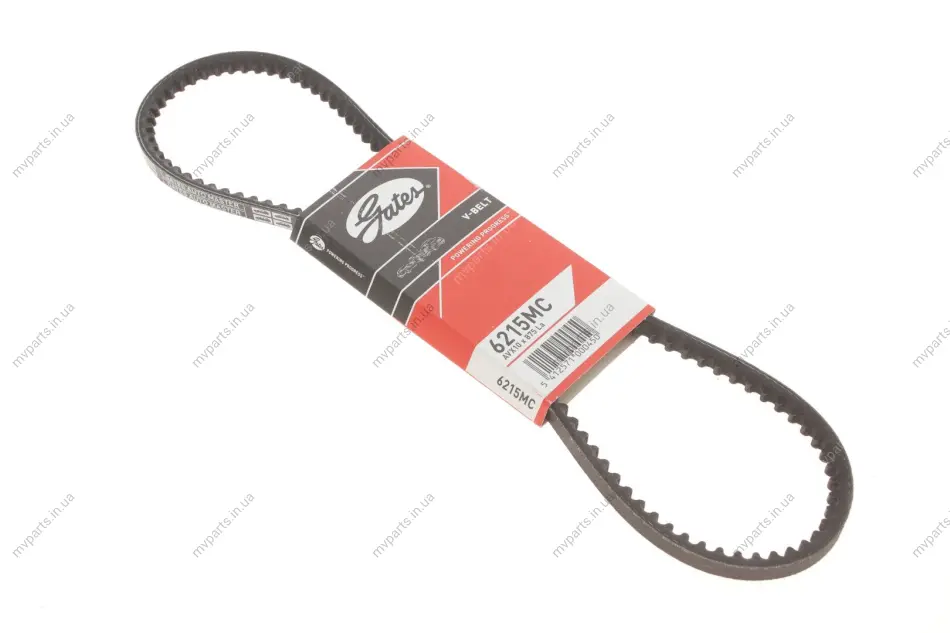 Ремінь генератора Opel Astra F/Corsa A/Kadett/Vectra A 1.2-1.4 75-93 GATES Gates 6215MC (фото 1)