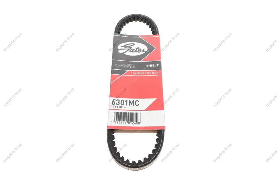 Ремінь генератора Audi A4/A6/VW Passat 1.8T 96-00 (11x528) GATES Gates 6301MC (фото 1)