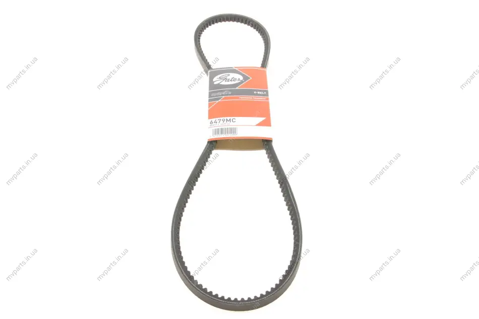 Ремень генератора Ford Sierra 2.3-2.8 82-88/Toyota Hiace 2.4 95-01/VW T3 1.6/1.7D 84-01 (13x1225) GATES Gates 6479MC (фото 1)