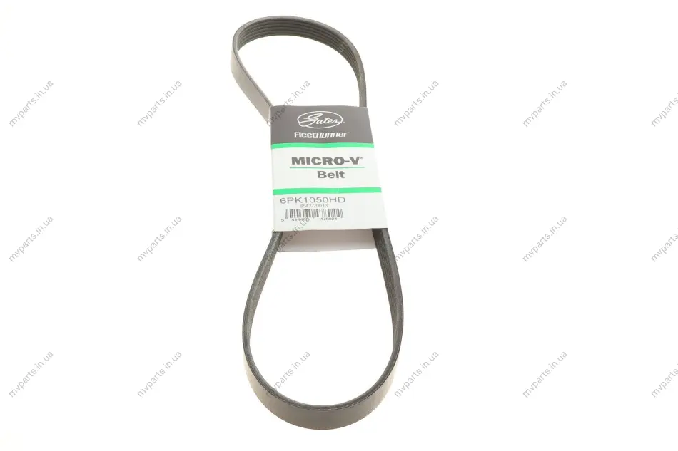 Ремінь генератора Renault Magnum 12.0 00- GATES Gates 6PK1050HD (фото 1)