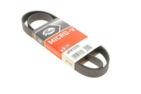 Ремінь генератора Hyundai i30 1.4i 07-12 GATES Gates 6PK1255