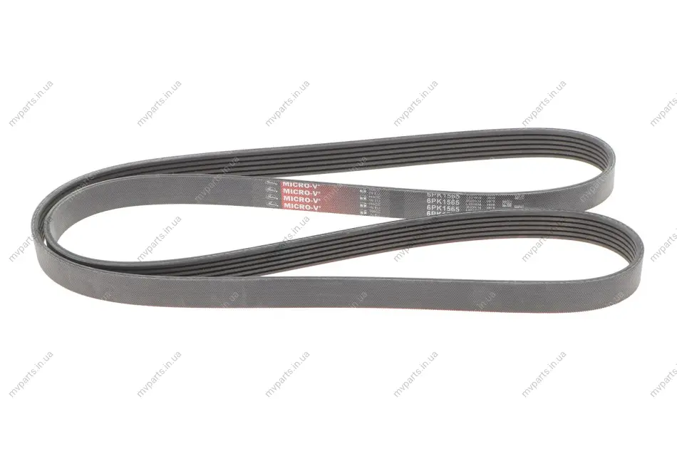 Ремінь генератора Citroen Berlingo/Peugeot Bipper/Partner (6PK1560/1565) GATES Gates 6PK1565 (фото 1)