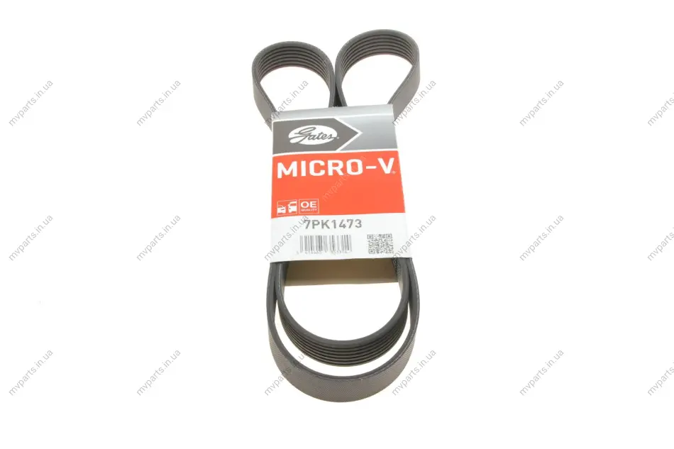 Ремінь генератора Toyota Hilux/Hiace 2.5D/3.0D 01- GATES Gates 7PK1473 (фото 1)
