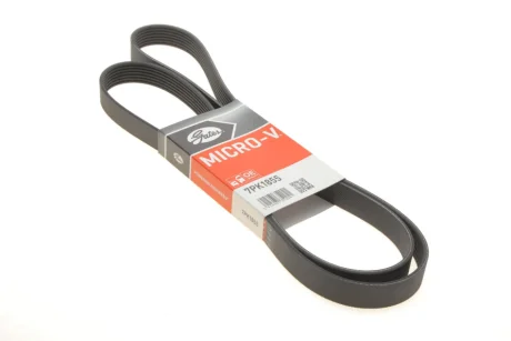 Ремінь генератора BMW 3 (E90-E93)/5 (E60) 3.0 06-11 N54/N55 GATES Gates 7PK1855