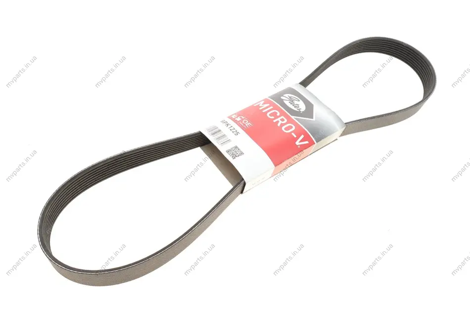 Ремінь генератора Mazda 3/5/6 2.0 DI/CD 02-10 GATES Gates 8PK1225 (фото 1)