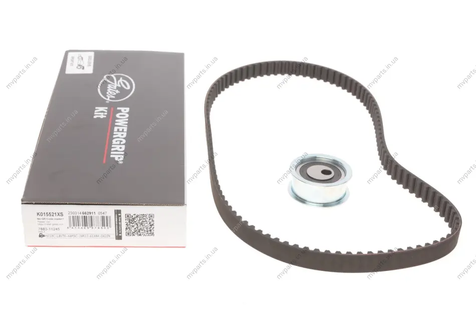 Комплект ГРМ Lada Kalina/Samara 1.1-1.6i 94-13 GATES Gates K015521XS (фото 1)