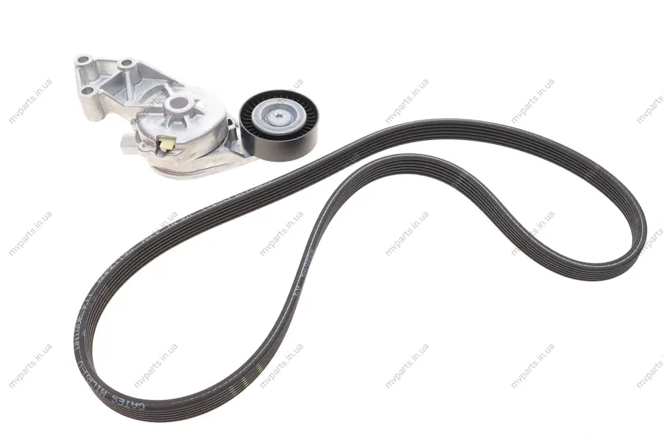 Комплект ременя генератора VW T5 1.9 TDI 03-09 (6DPK1195) GATES Gates K026DPK1195 (фото 1)