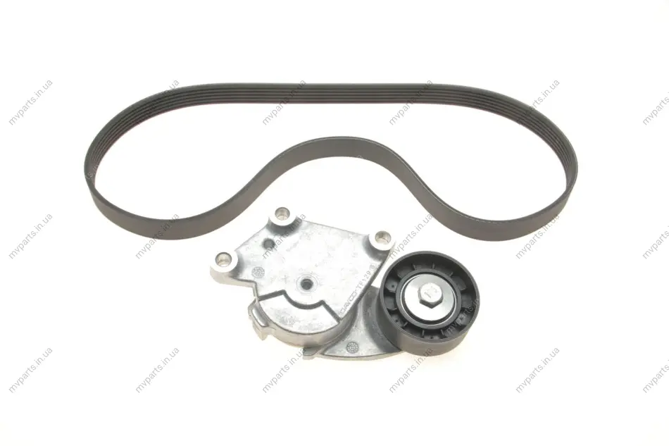 Комплект ременя генератора Citroen Berlingo/Peugeot Partner 1.6 HDi 08- (6PK975) GATES Gates K026PK975 (фото 1)
