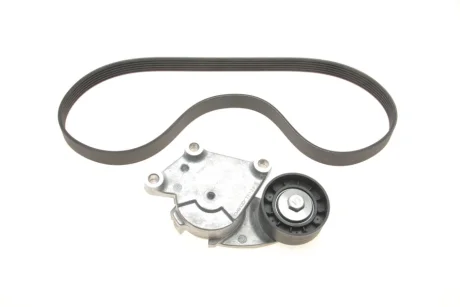 Комплект ременя генератора Citroen Berlingo/Peugeot Partner 1.6 HDi 08- (6PK975) GATES Gates K026PK975