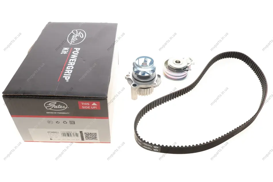 Комплект ГРМ + помпа Skoda Fabia/Octavia/VW Caddy/Golf/Passat/T5 2.0/2.4D 99- (23x138z) GATES Gates KP15489XS-2 (фото 1)