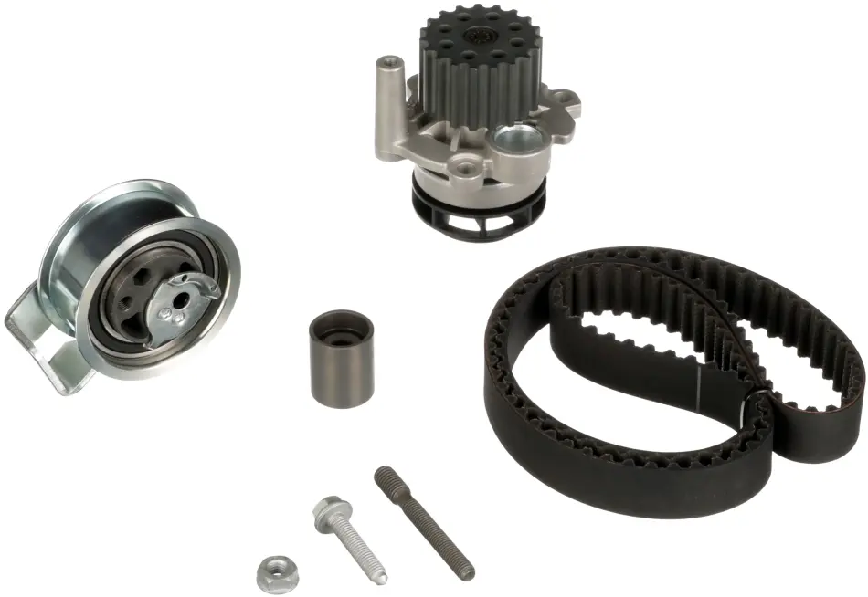 Ремкомплекти приводу ГРМ автомобілів з водяним насосом PowerGrip Kit (Вир-во) Gates KP15569XS-3 (фото 1)