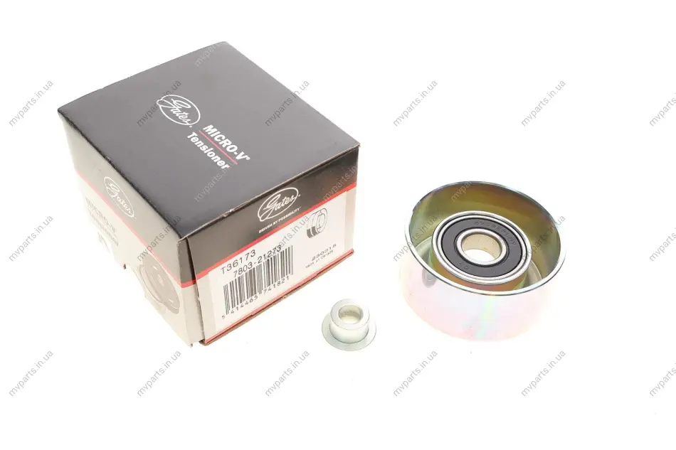 Ролик генератора Toyota Land Cruiser 4.0 V6 VVTi/Lexus ES/GS/RX 02- (паразитний) (70х34) GATES Gates T36173 (фото 1)