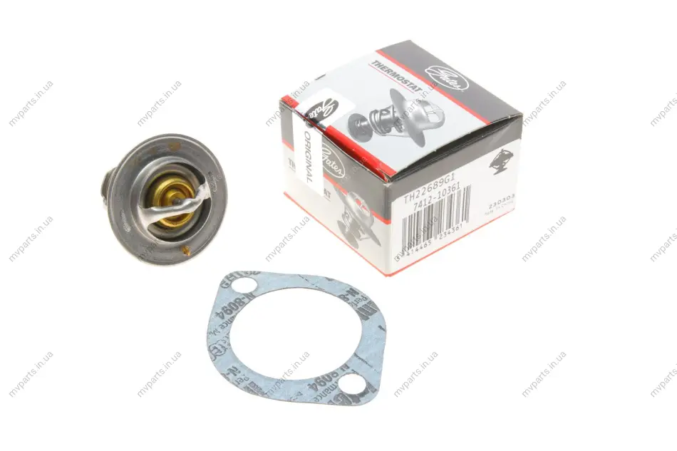 Термостат Opel Combo/Astra G/H/ Corsa 1.7 CDTI 00- (89°C) GATES Gates TH22689G1 (фото 1)