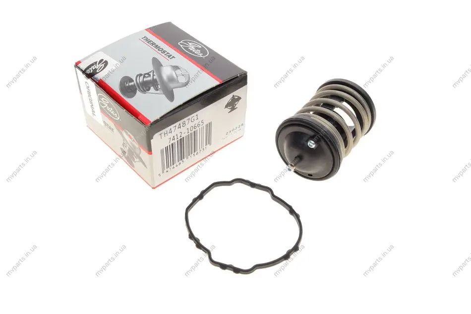 Термостат BMW 3 (F30/F80)/5 (F10/F07)/X5 (F15/F85) (N47/N57) 11-18/Toyota Auris/Avensis/Rav4 1.6/2.0 15-18 (87°C) GATES Gates TH47487G1 (фото 1)