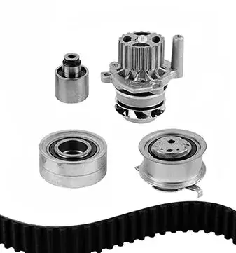 Комплект ГРМ + помпа VW Crafter/Caddy/Passat/Golf/Audi/Skoda/Seat 1.2-1.6-2.0TDI 09-(160х25)(PA1089) GRAF KP1089-1 (фото 1)