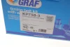 Комплект ГРМ + ТНВД + помпа VW LT 2.5SDI/VW T4/Volvo S70/S80/V70 2.5TDI 96-06 (122x26.5 / 81x21) (PA758) GRAF KP758-3 (фото 7)