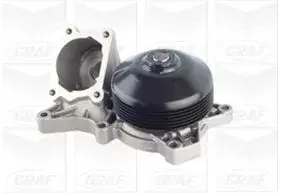 Помпа води BMW 1/3/5/X1/X3 116d/118d/120d/123d/318d/320d/520d/2.0d/xDrive 07-15 (B/B) (6 лоп)(6 кан) GRAF PA1039 (фото 1)