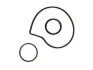 Помпа води Citroen C4/C5/C8/Jumpy/Fiat Scudo/Peugeot 206/307/406 1.8/2.0/2.2 99- (20z) (R/B) (6 лоп) GRAF PA1044 (фото 2)