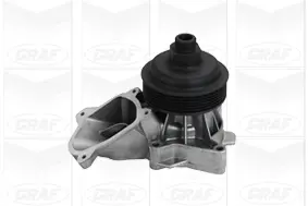 Помпа води BMW 3/5/7/X5 320d/330d/330xd/330Cd/520d/730d/730Ld/3.0d 01-08 (R/B) (6 лоп.) (6 кан.) GRAF PA1046 (фото 1)