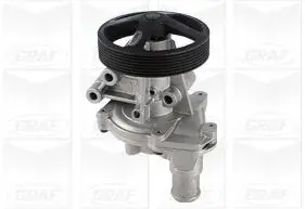 Помпа води Ford Transit/Ranger 2.2TDCi/RWD/Land Rover Defender 2.2Td4 11- (R/B)(7лоп)(7кан)(з корп.) GRAF PA1256 (фото 1)