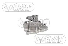 Помпа води Hyundai Santa Fe/Sonata/Tucson/Kia Sportage/Sorento 2.0/2.4/CVVT/GDI 09- (6 лоп) GRAF PA1283 (фото 1)
