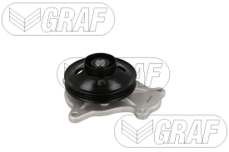 Помпа води Toyota Rav 4 IV 15-18/Lexus GS 2.5 Hybrid 13- (B/B) (7 лоп) (3 кан) GRAF PA1461