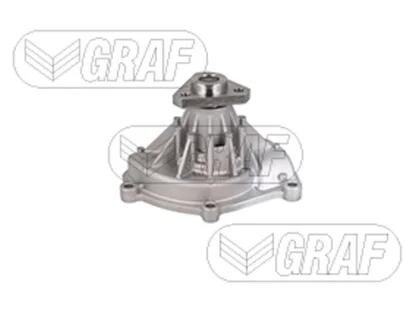 Помпа води Porsche Cayenne 3.6/4.8 07-/Macan 3.0/3.6 14-/Panamera 3.0/4.8 09-16 (R/B) (6лоп.) GRAF PA1471