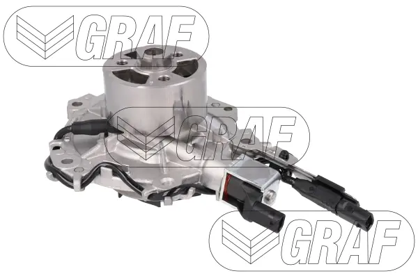 Помпа води Land Rover Defender/Discovery/Range Rover 2.0D 14- (6 лоп.)(switchable+датчик) GRAF PA1477 (фото 1)