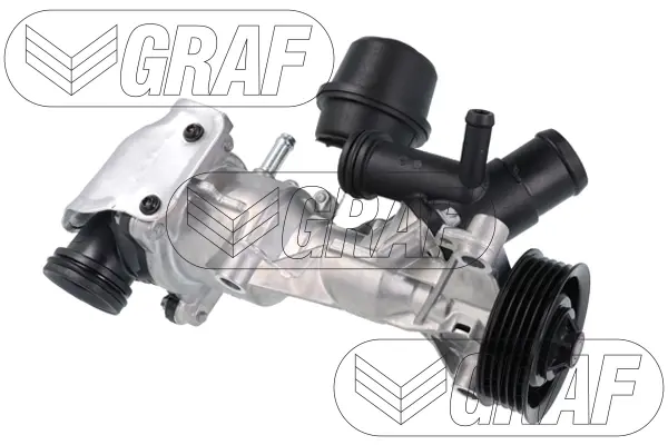 Помпа води MB A-class (W176)/B-class (W246)/GLA 1.6/2.0 M270 11-19/Infiniti Q30 15- (switchable) GRAF PA1492 (фото 1)