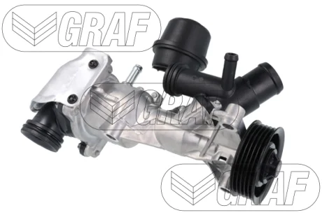 Помпа води MB A-class (W176)/B-class (W246)/GLA 1.6/2.0 M270 11-19/Infiniti Q30 15- (switchable) GRAF PA1492
